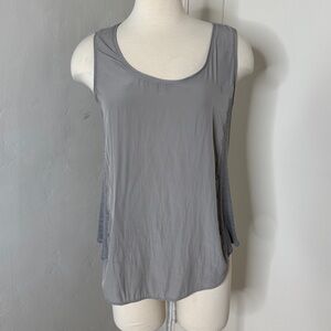 Barneys New York Light Gray Tank Top